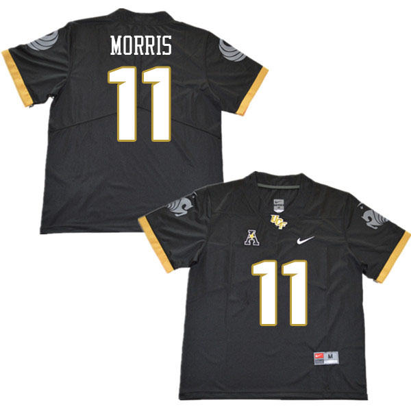 Men #11 Ja'Maric Morris UCF Knights College Football Jerseys Stitched Sale-Black